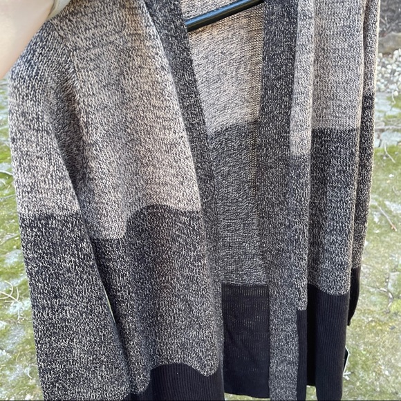 NWT Karen Scott Turbi Colorblock Cardigan S - Picture 3 of 6
